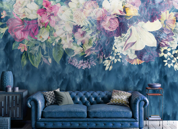 Букет на темном фоне