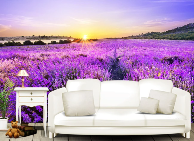 фиолетовое цветение