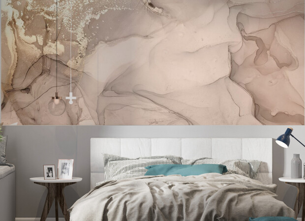 флюид бежево-золотой