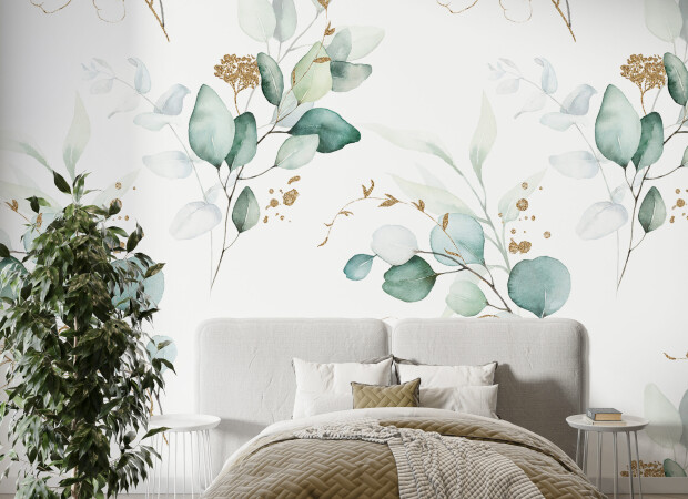 зеленые лепестки