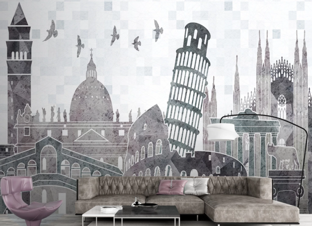 Графічна Пізанська вежа