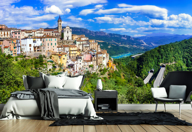 Фотообои Город на горе