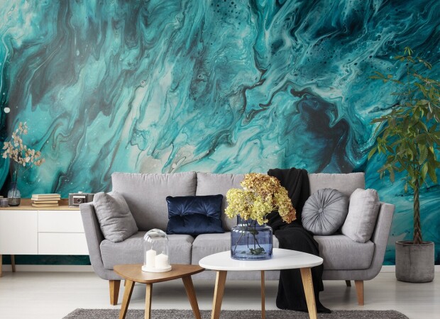 бирюзовый флюид