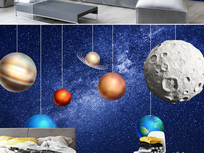 Фотообои Планеты-игрушки