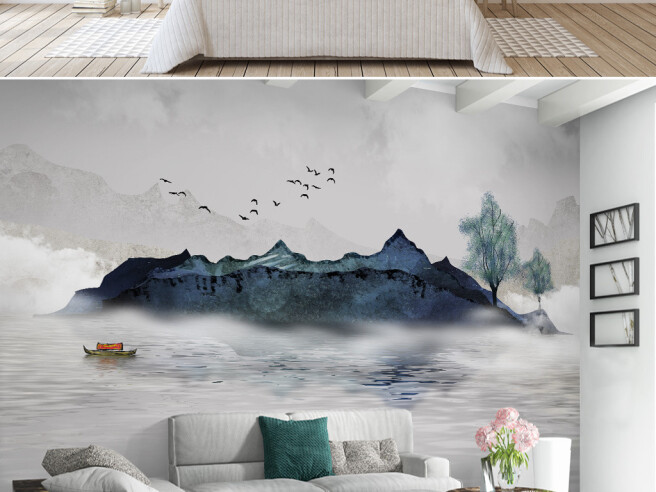 Фотообои Остров в озере