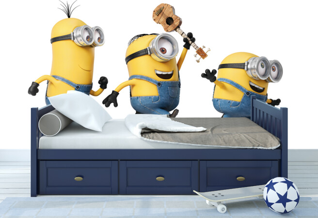 Фотообои три миньона