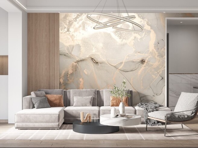 Фотообои флюид нежный