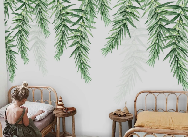 свисающие листья