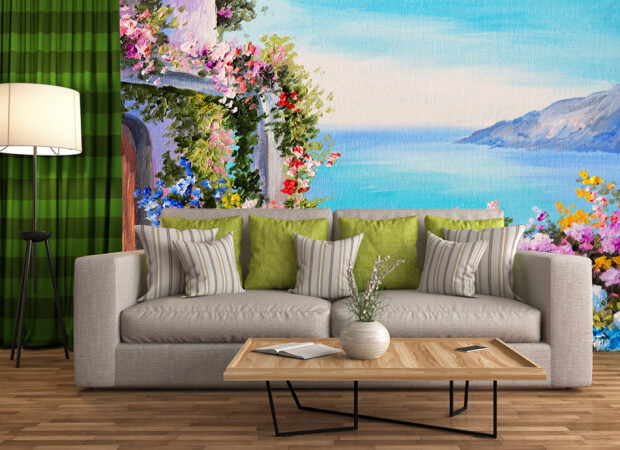 Веранда на холсте