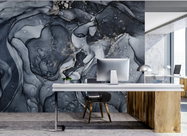 темно-синій флюїд