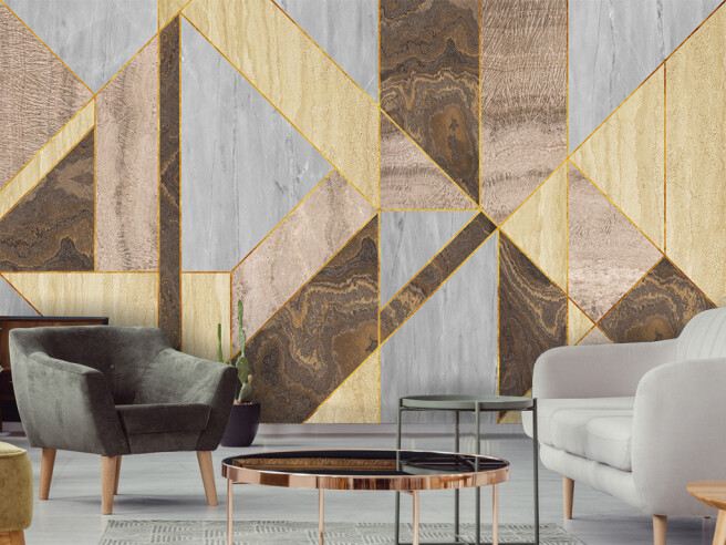 Фотообои Деревянные вставки