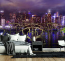 Фотообои пейзаж ночного города