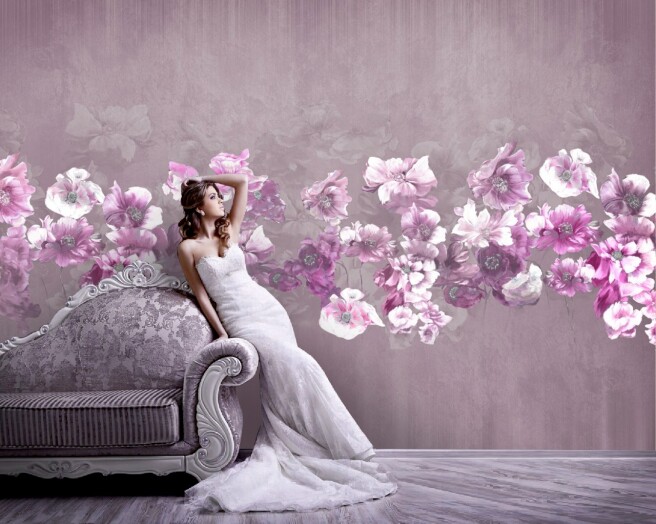 Фотообои КОЛЕКЦІЯ “FLOWER GORGEOUS”