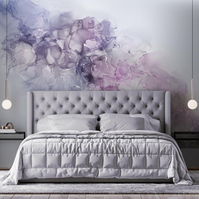 Фотообои нежно-сиреневая дымка