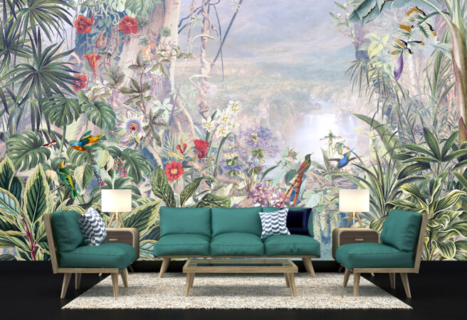 Фотообои тропическое великолепие.