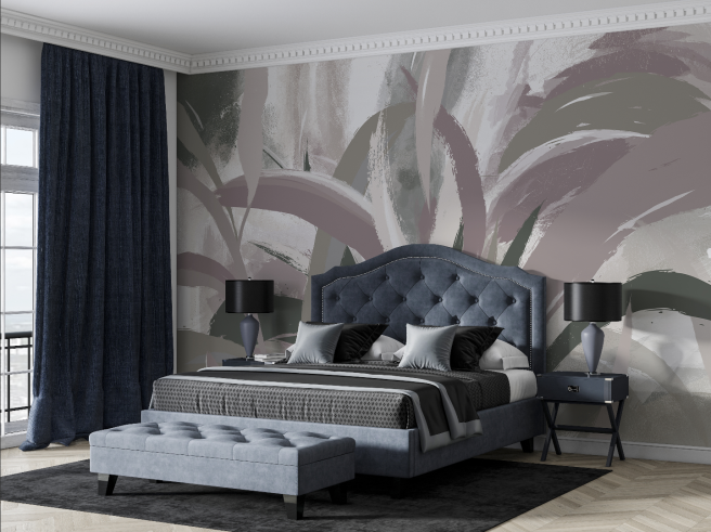 Фотообои мазки кистью