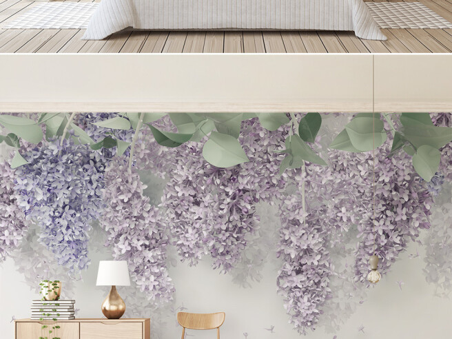 Фотообои Гроздья сирени