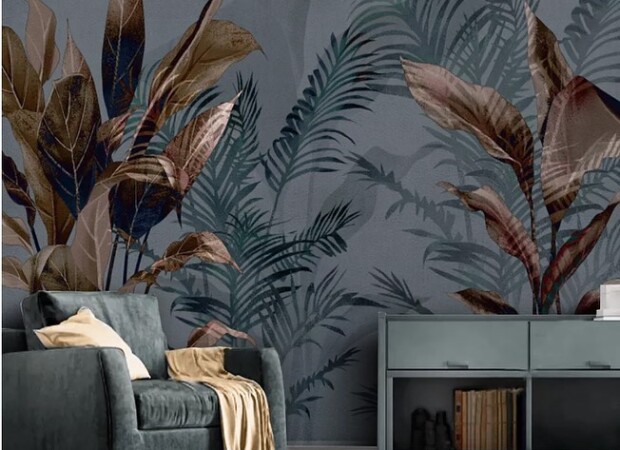 темные тропики на темном фоне