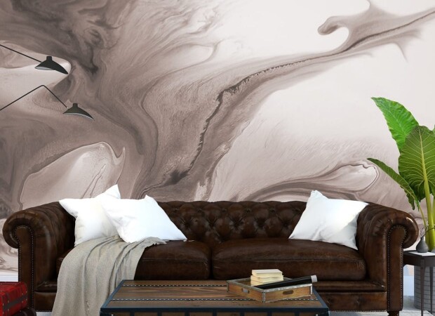 льется флюид по стене