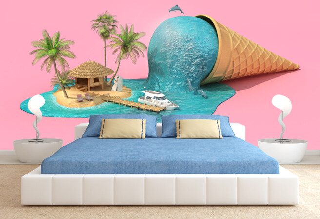 Фотообои сладкий остров1