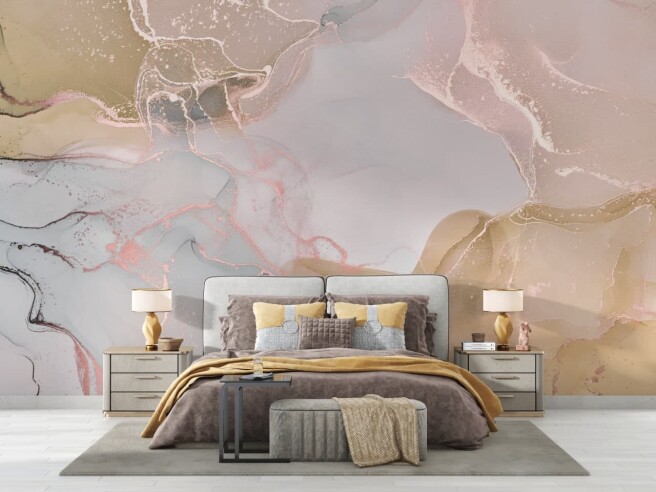 Фотообои светлый флюид