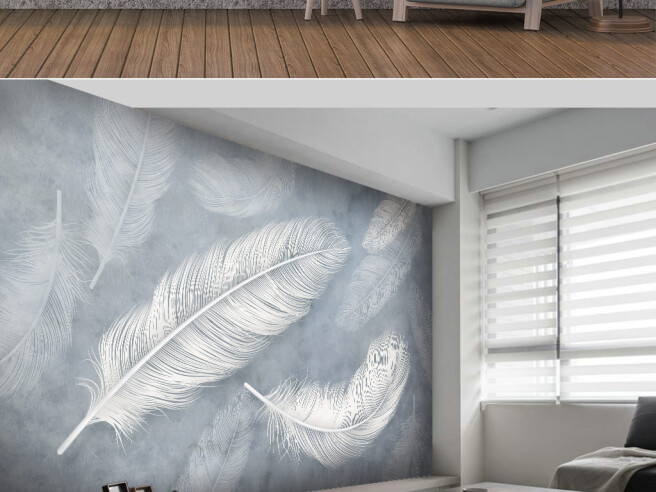 Фотообои Крупные перья
