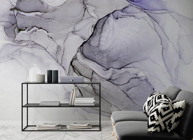 светлый флюид с фиолетовым