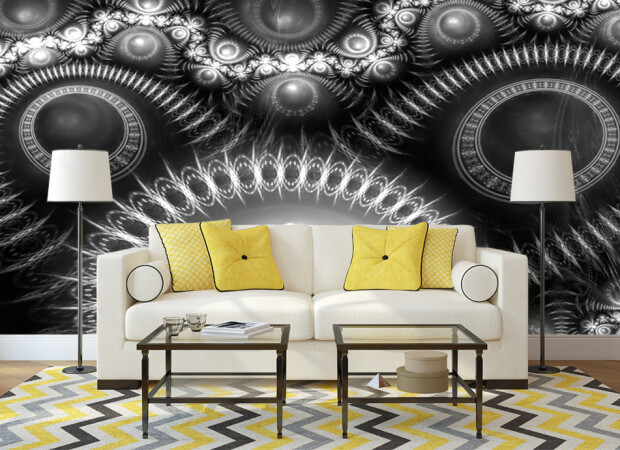 черно-белый арт