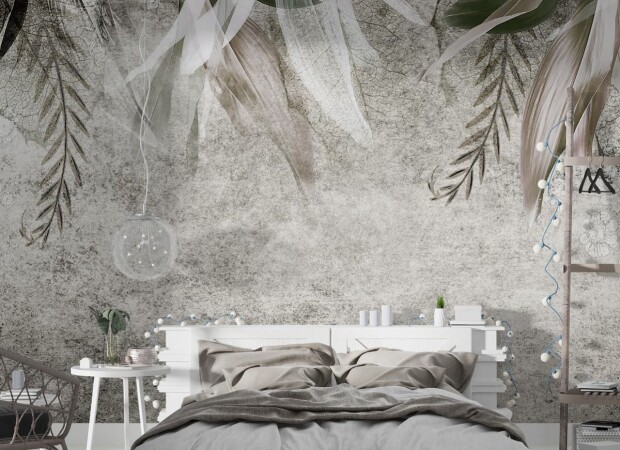 серо-черная растительность