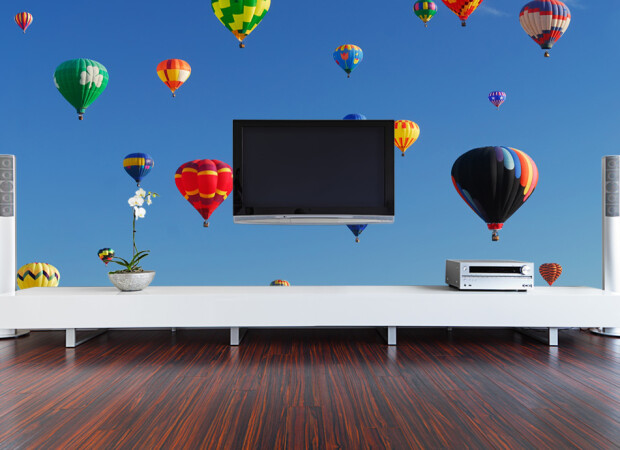 разноцветные воздушные шары