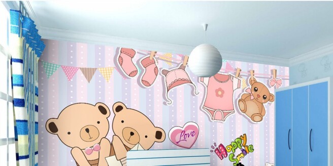 Фотообои Закохані ведмедики