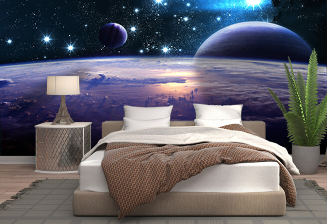 Фотообои ПЛАНЕТА И СПУТНИКИ