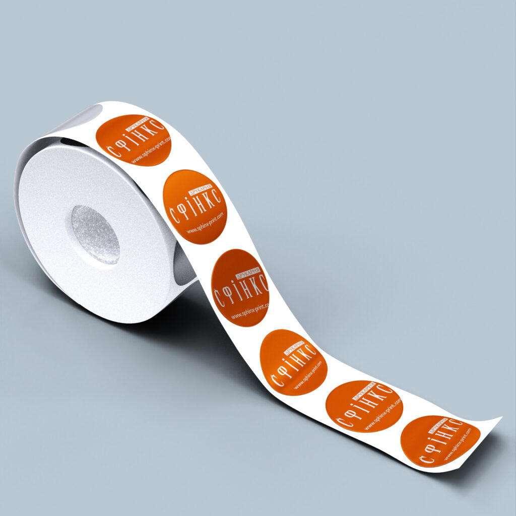 Печать рулонных наклеек в Одессе